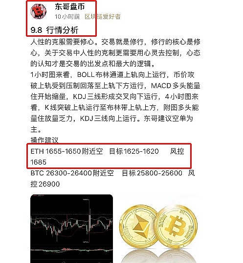 市场观察：比特币和以太坊迎来关键变盘期